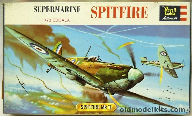 Revell 1/72 Supermarine Spitfire, H611 plastic model kit